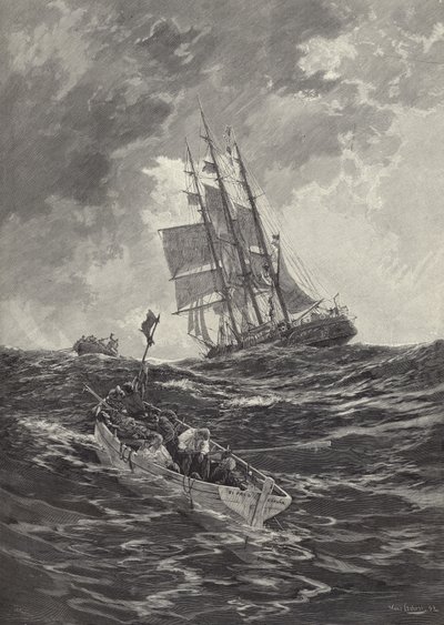 Sparad (gravyr) av Hans Bohrdt