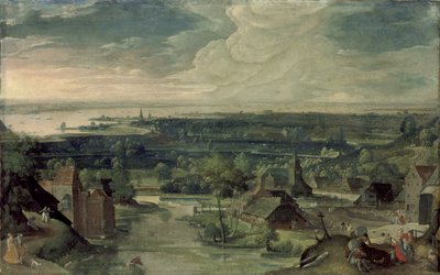 Flodlandskap av Hans Bol