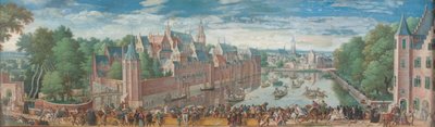 "Gåsleken" på Vijvar i Haag av Hans Bol