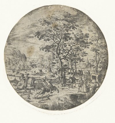 falkenjakt av Hans Bol