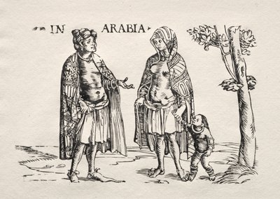 Infödda i Arabien och Indien. av Hans Burgkmair
