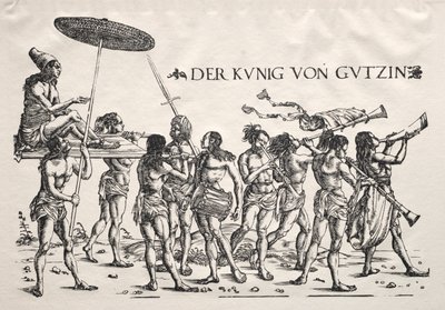 Kungen av Cochin. av Hans Burgkmair