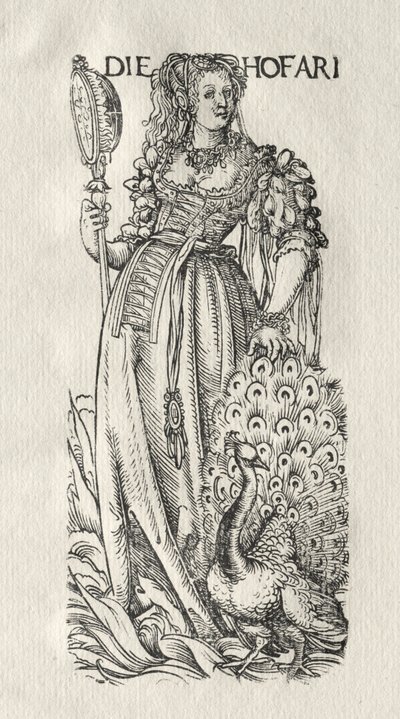 De sju lasterna: Stolthet, ca. 1510. av Hans Burgkmair