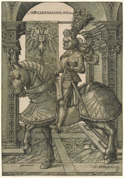 Kejsar Maximilian I av Hans Burgkmair I