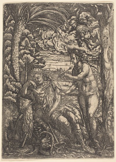 Merkurius och Venus av Hans Burgkmair I