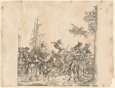 Bönder med en vagn av Hans Burgkmair I