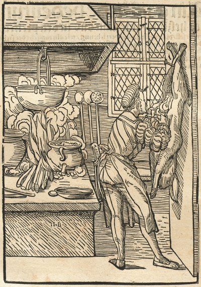 Boken med granatäpplen på latin som heter Malogranatus.. av Hans Burgkmair I and Johann Geiler von Kaysersberg