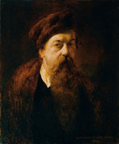 självporträtt av Hans Canon