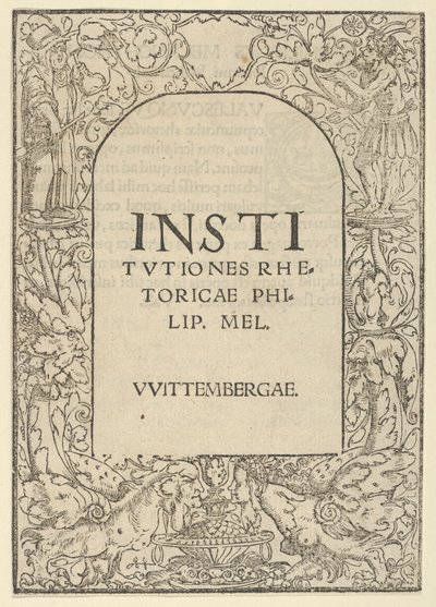 Titelbård, tidigt 1500-tal. av Hans Cranach