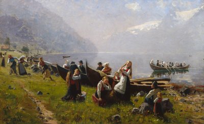 Midsommarfest av Hans Dahl