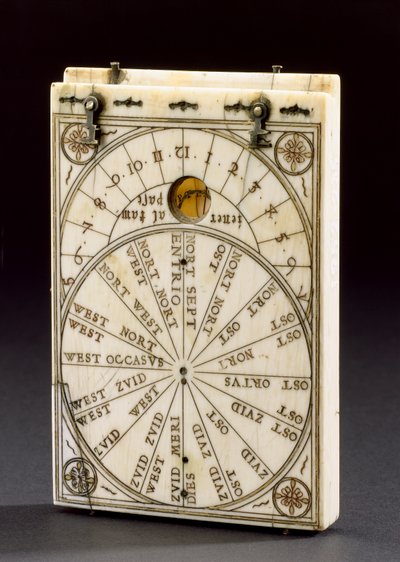Tablettkompasssolur, Nurenberg, 1574 (se även 259577 & 259579-80) av Hans Ducher