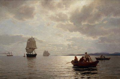 Från Oslofjorden av Hans Gude