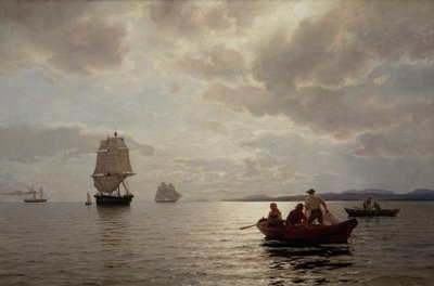 Från Oslofjord av Hans Gude