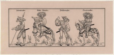 Försvarsadvokaten Wien från 1529 - baserad på träsnitt av Nikolaus Meldemann av Hans Guldenmundt