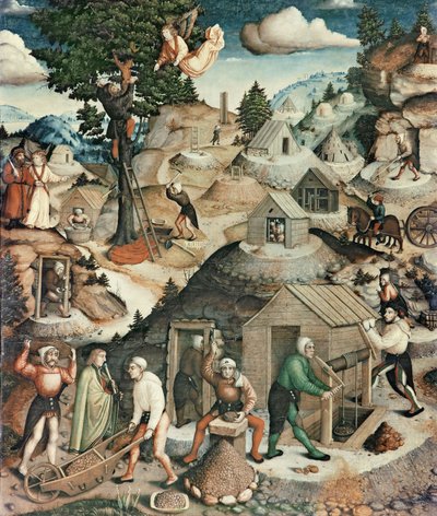 Gruvlandskap, 1521 (uppgift om 308463) av Hans Hesse