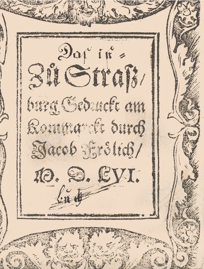 Ny modellbok för alla Nägerin och Sydenstickern Sida 27v, 1556. av Hans Hoffman