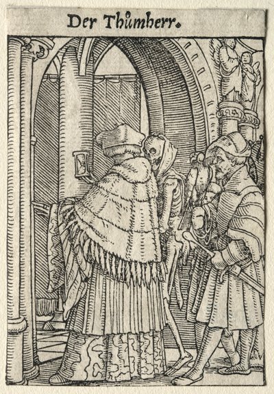 Dödsdansen: Kanonen. av Hans Holbein