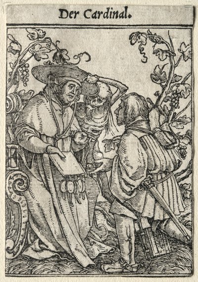 Dödsdansen: Kardinalen. av Hans Holbein