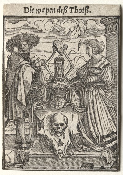 Dödsdansen: Dödsvapenet av Hans Holbein