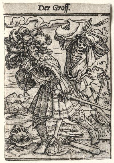 Dödsdansen: Greven av Hans Holbein