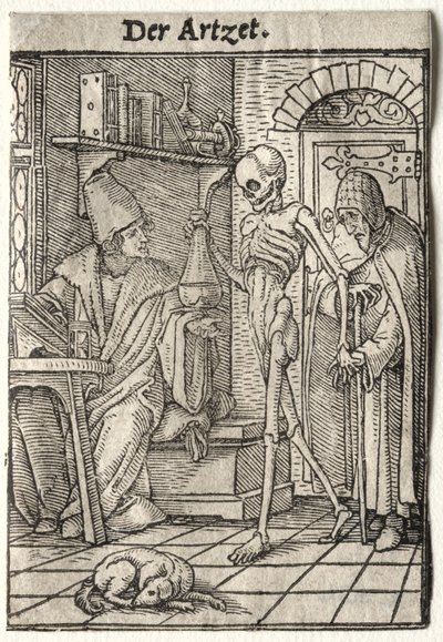 Dödsdansen: Doktorn av Hans Holbein
