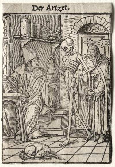 Dödsdansen: Doktorn. av Hans Holbein