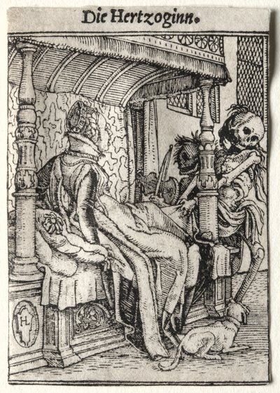 Dödsdansen: Hertiginnan av Hans Holbein
