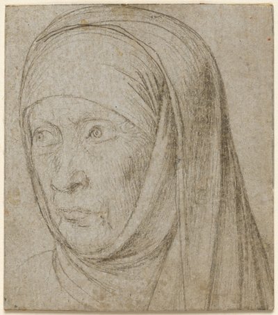 Chef för en gammal kvinna av Hans Holbein