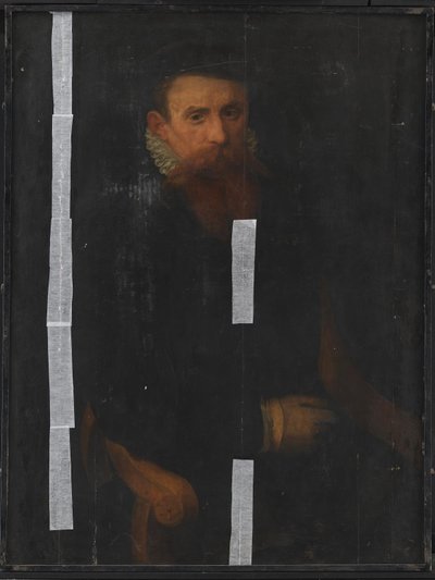 Porträtt av en man av Hans Holbein d.Y.