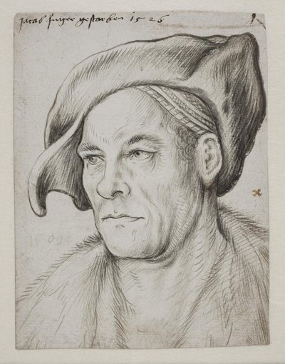 Porträtt av finansmannen och köpmannen Jacob Fugger av Hans Holbein d.Æ.