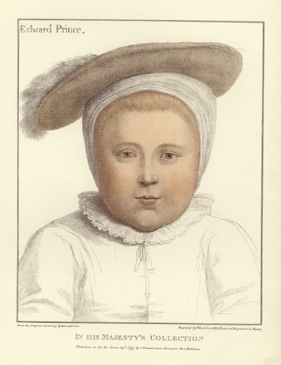 Edward, Prince of Wales (akvatint) av Hans Holbein der Jüngere