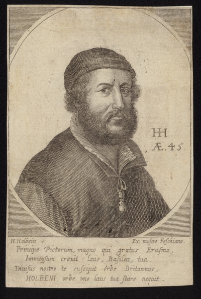Hans Holbein självporträtt av Hans Holbein der Jüngere