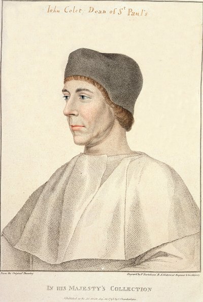 John Colet (ca 1467-1519), dekanus vid St. Paul