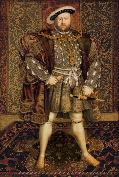Kung Henrik VIII av Hans Holbein der Jüngere
