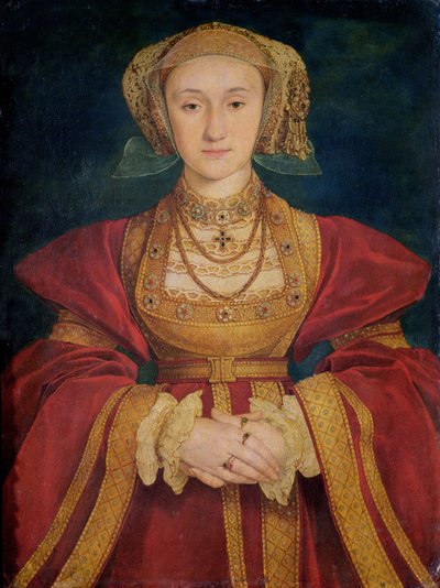 Porträtt av Anne av Cleves (1515-57) 1539 av Hans Holbein der Jüngere