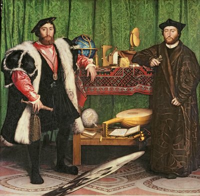 Ambassadörerna, 1533 av Hans Holbein der Jüngere