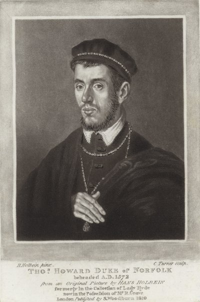 Thomas Howard hertig av Norfolk av Hans Holbein der Jüngere
