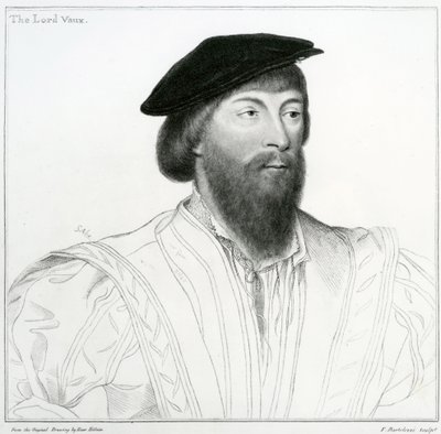 Thomas Vaux, 2:a baron Vaux av Harrowden av Hans Holbein der Jüngere
