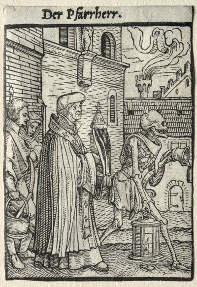 Dödsdansen: Pastorn av Hans Holbein the Younger