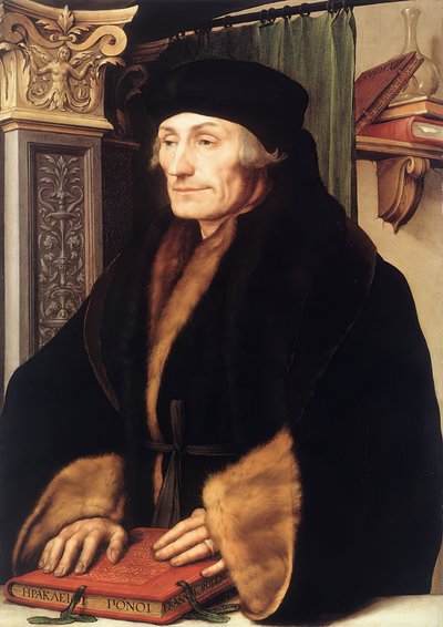 Erasmus av Hans Holbein the Younger