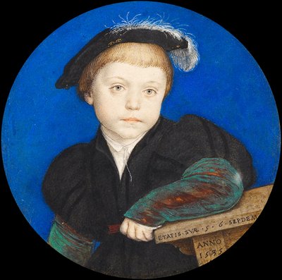 Henry Brandon, 2nd Duke of Suffolk 1535-51  av Hans Holbein the Younger