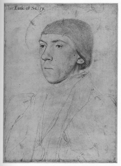 Henry Howard, Earl of Surrey, c1533-1536 1945 av Hans Holbein der Jüngere