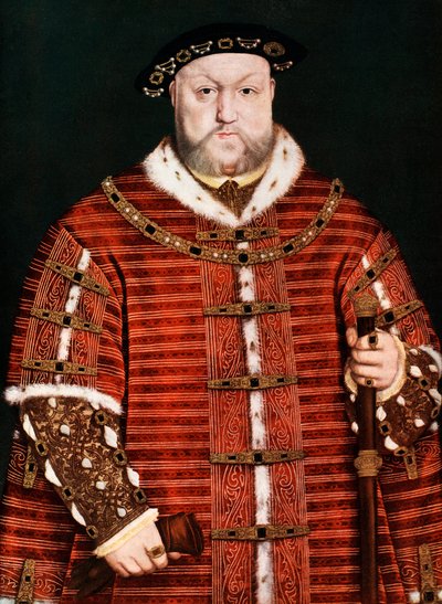 Kung Henrik VIII, 1542-1550 av Hans Holbein der Jüngere