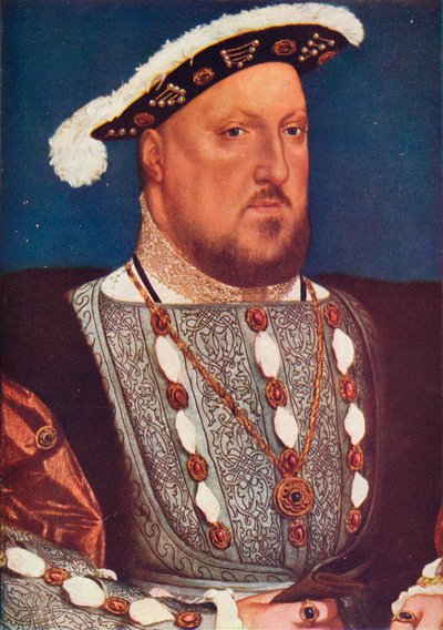 Kung Henrik VIII, c1537 av Hans Holbein der Jüngere