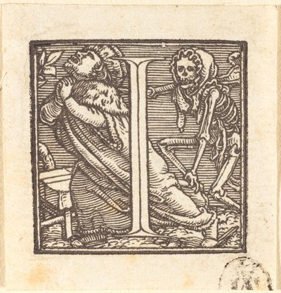 Bokstav I. av Hans Holbein der Jüngere
