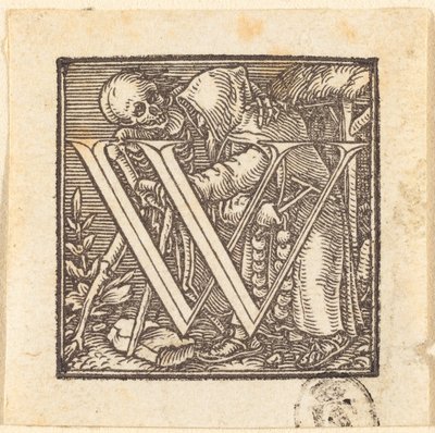 Bokstaven W. av Hans Holbein der Jüngere