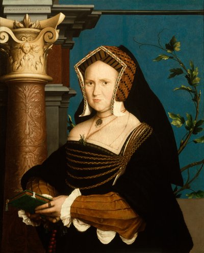Mary, Lady Guildford av Hans Holbein the Younger