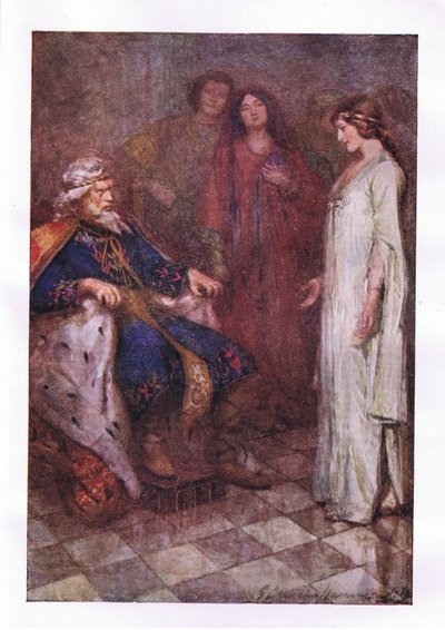 Nothing my Lord, från The Complete Works of Shakespeare publicerad av George Harrap & Co Ltd, 1920-talet av Hans Holbein der Jüngere