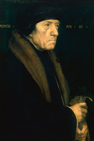 Porträtt av Dr John Chambers, ca 1543 (olja och tempera på panel) av Hans Holbein der Jüngere