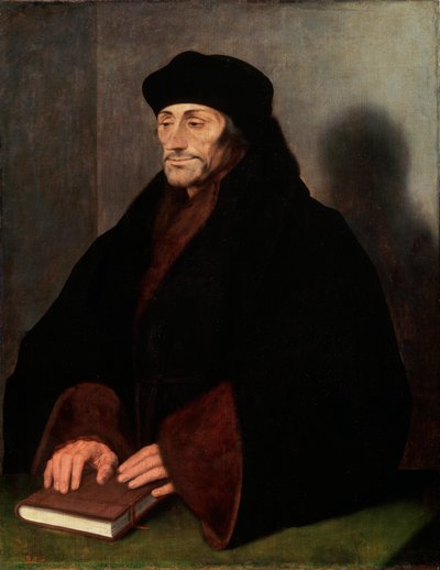 Porträtt av Erasmus av Rotterdam, 146669-1536, 1523 av Hans Holbein der Jüngere